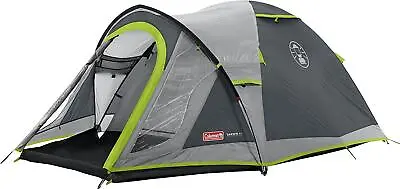 Coleman Darwin Tent 4+ Person Grey Camping Outdoors Easy Pitch Dome Backpacking • £113.58