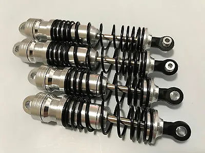 70 And 90 Mm SHOCKS W/ 4mm Shafts Fit Team Associated RC10 1/10 -Silver • $29.99