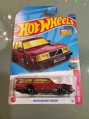 Hot Wheels Volvo 240 Drift Wagon HW Drift 2022 Series! • $0.99