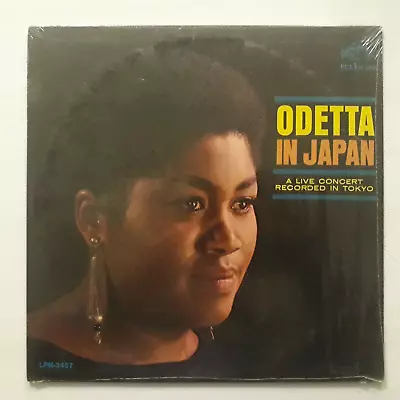 ODETTA IN JAPAN LP A Live Concert Recorded In Tokyo 1966 RCA Victor Mono Vinyl • $14.90