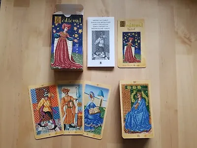 Medieval Tarot By Guido Zibordi Marchesi - 78 Card Tarot Deck Guide And Box • £8.99