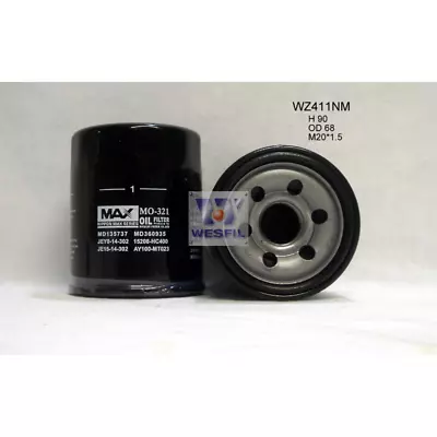 Nippon Max Oil Filter Z411 WZ411NM  Suits Eunos/ford/ • $19.81