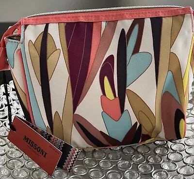 Missoni X Target Colore Print Medium Purse Kit Travel Cosmetic Bag NWT • $18