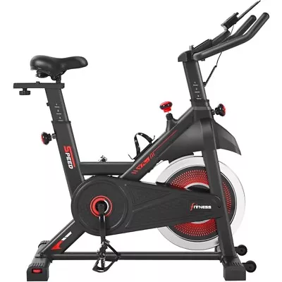 Exercise Bike Indoor Cycling Bike W/ Adjustable Resistance Flywheel Brake Pad • $165.99