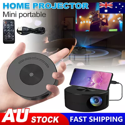 $39.99 • Buy Mini Projector LED HD 1080P Home Cinema Portable Home Movie Theater Projector AU