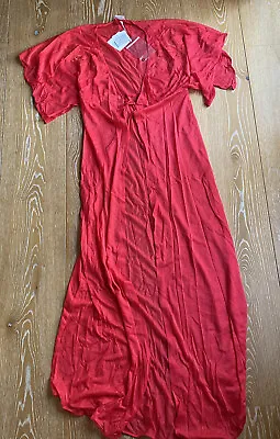 NWT LA PERLA Size XS Swim Cover-up Skirt Red/ Bed/ • $39.99