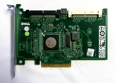 Dell 0JW063 PERC 6/IR PCIe X8 SAS RAID Controller Card Poweredge R200 E2K-UCS-61 • $13.49