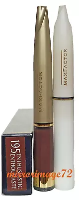 Max Factor Lipfinity Lipcolor Lipstick #195 ENTHUSIASTIC 'RARE' • $23.98