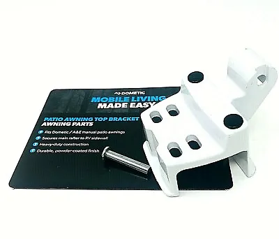 RV/Trailer - A&E/ Dometic White Awning Arm Top Mounting Bracket 3308106.000B • $36.95