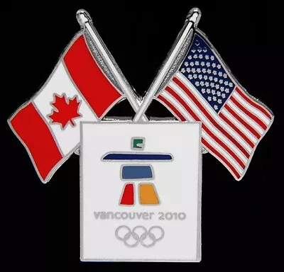 2010 VANCOUVER OLYMPIC GAMES PIN LA 2028 Bridge Milan Cortina 2026 TRADER • $5.95