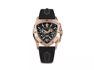 Tonino Lamborghini New Spyder Rose Gold Quartz Watch 43 Mm Chrono TLF-A13-8 • $1450