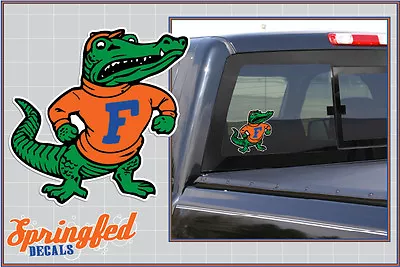 Florida Gators ALBERT MASCOT Vinyl Decal UF Car Sticker For Almost Anything! • $3.95