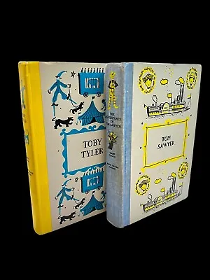 The Adventures Of Tom Sawyer  & Toby Tyler Junior Deluxe Edition Vintage Books • $12.50