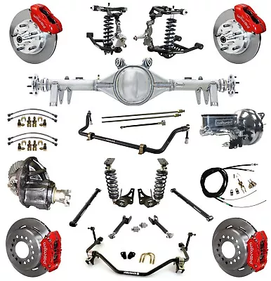 Ridetech Coilover Systemcurrie Rear Endwilwood Brakes11 red64-67 A-body • $11659.99