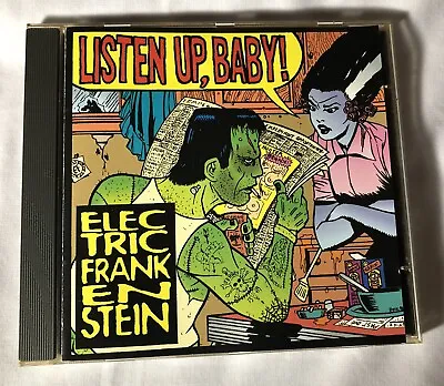 ELECTRIC FRANKENSTEIN /The HOOKERS Split CD 1998 Man's Ruin Kozik Punk Rock • $30