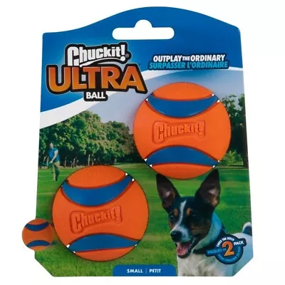 £10.99 • Buy Dog Fetch Ball Toy Chuckit! Ultra Ball Dog Play Fetch Toy - All Sizes