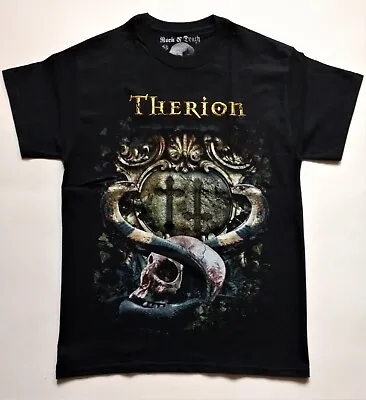 THERION T-Shirt RARE Embroidered Logo Tristania Sirenia Epica Nightwish Xandria • $31.99