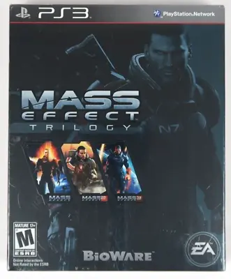 Mass Effect Trilogy (Sony PlayStation 3 2012) New Sealed • $83