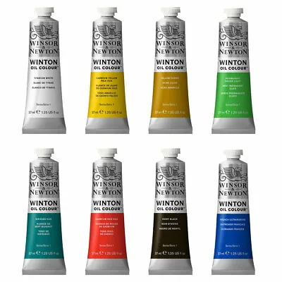 Winsor & Newton Winton Oil Paint 37ml Tubes - Full Colour Range Available • £2.75