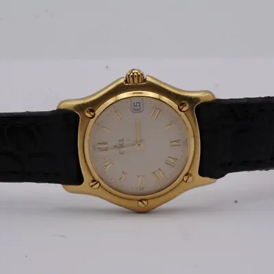 Ebel 1911 Quartz Women's Watch 27MM 18K 750 Solid Gold 888901 Vintage Pretty 2 • £1289.29