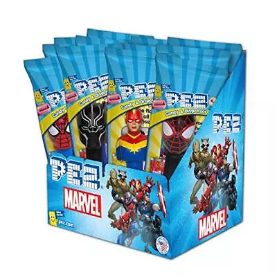 PEZ Candy Marvel Assortment Pack Of 12 Individually Wrapped • $36.96