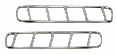 MU0051SC Chrome Billet Door Vent Bezels Pair Fits Ford Mustang 2010-2014 • $15.95