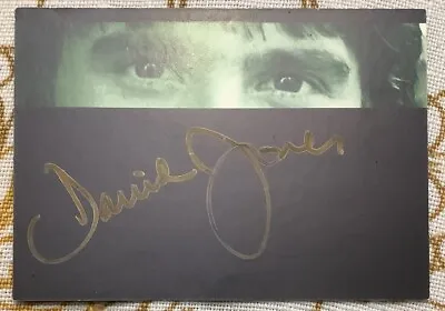 The Monkees Davy Jones Chase Actual Autographed Card Cornerstone 1995 VERY RARE • $300