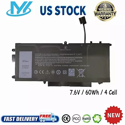 ✅71TG4 K5XWW Battery For Dell Latitude 7389 7390 L3180 5285 5289 2 In 1 60Wh • $24.45