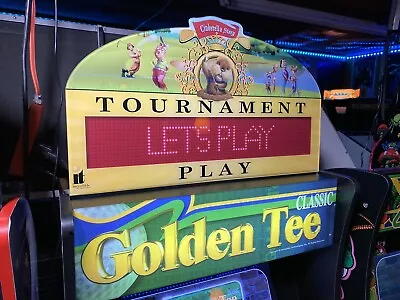 Arcade 1up Golden Tee Topper • $70