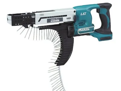 Makita DFR750Z 18v LXT 75mm Auto Feed Screwdriver Bare Unit BODY ONLY NEW • £197