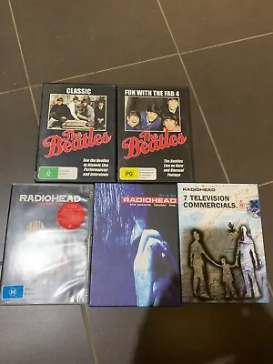 The Beatles + Radiohead DVD • $43