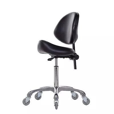 Adjustable Saddle Stool Chairs With Back Support Ergonomic For Medical Clinic... • $272.12