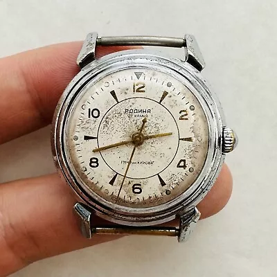 RARE USSR Watch RODINA AUTOMATIC 1MChZ Soviet Vtg Old Wrist Collectible 22 Jewel • $125