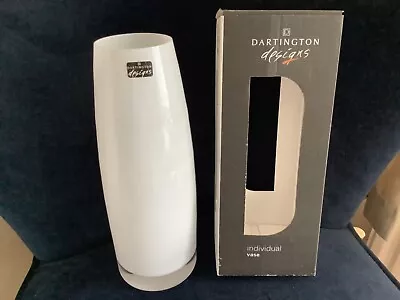 £11.95 • Buy Dartington Designs Graphics White Individual Vase Boxed Unused