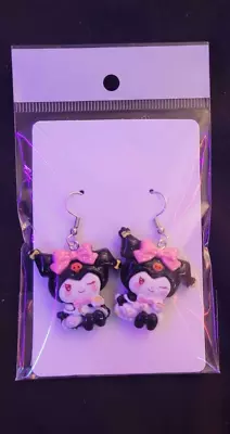 Kuromi Earrings • $6