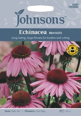 Johnsons  - Echinacea Bravado Seeds - Approx 50 Seeds  -  FREEPOST • £2.75