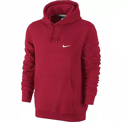 Nike Sportswear Club Fleece Maroon Burgundy Hoodie 826433-690 Men's Size XXL • $49.97