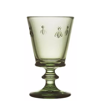 La Rochere Bee Wine Glass Olive Green Set Of 6 • $77