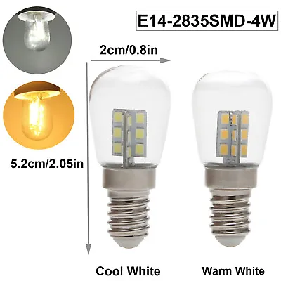 LED Oven Light Freezer Fridge Bulbs E12 E14 3W 4W 15W 25W High Temperature Lamp • $2.52