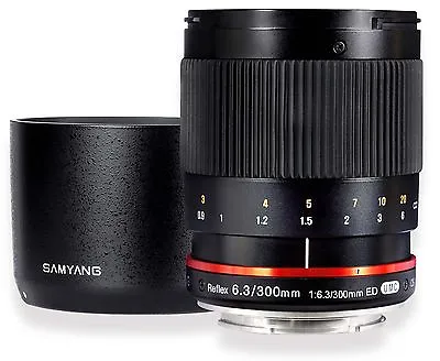 Samyang 300mm F6.3 Mirror Lens For Panasonic GX7 G5 GX1 GH3 - New! • $278.99