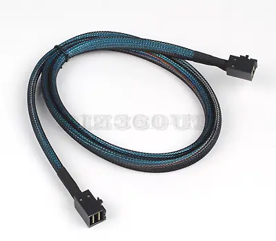 Mini SAS SFF-8643 To SFF-8643 36Pin Internal High Density Cable 0.5M • $11.09