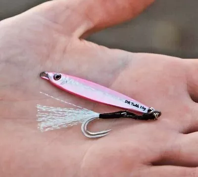 $6.99 • Buy 10g 'Skip Prawn' Metal Spinning Fishing Lure