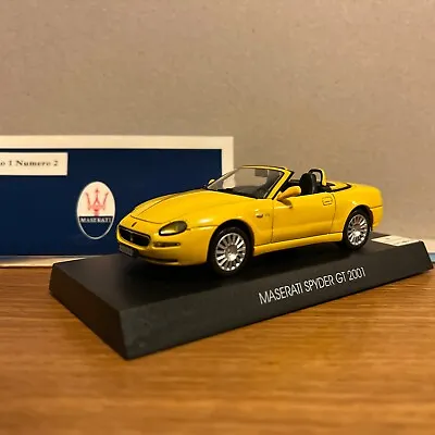 1:43 Maserati Spyder GT 2001 - IXO Grani & Partners - Yellow • $14.93