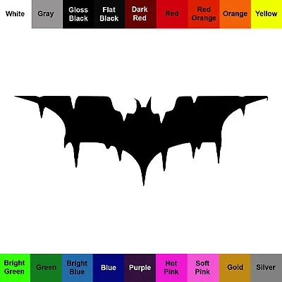 Batman Drip Sticker Buy 1 Get 1 Free - Dark Knight Decal BOGO • $4.41
