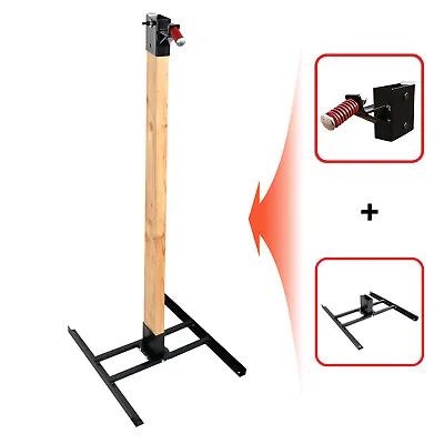 Target System - AR500 Steel Shooting Target 1/2  Thick With 2x4 Target Stand Kit • $61.54