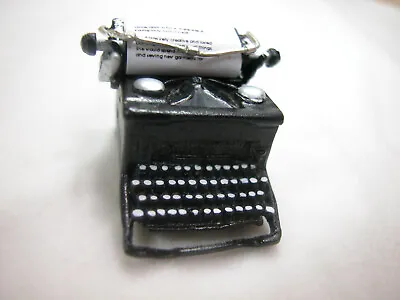 Heidi Ott #XZ275 Dollhouse Miniature 1:12 Scale Type Writer • $52.95