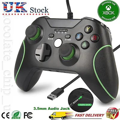 USB Wired Controller For Microsoft Xbox One S/X/E Series X S PC Windows Gamepad • £19.89