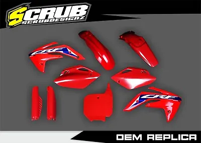 Honda CRF150R 2007-2024 Plastic Body Kit + Replica Decals Fitted • $219.90