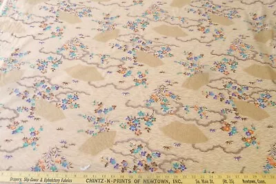 Vintage Schumacher Waverly Toki Miyabi Collection Asian Inspired Cotton Fabric • $85