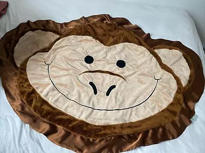 Happy Blankie Flip The Happy Monkey Blanket 60 X 42 • $60